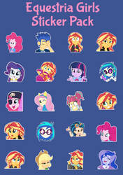 Equestria Girls Sticker Pack