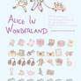 Alice in Wonderland Iconset