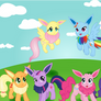 Pony Eevee Background