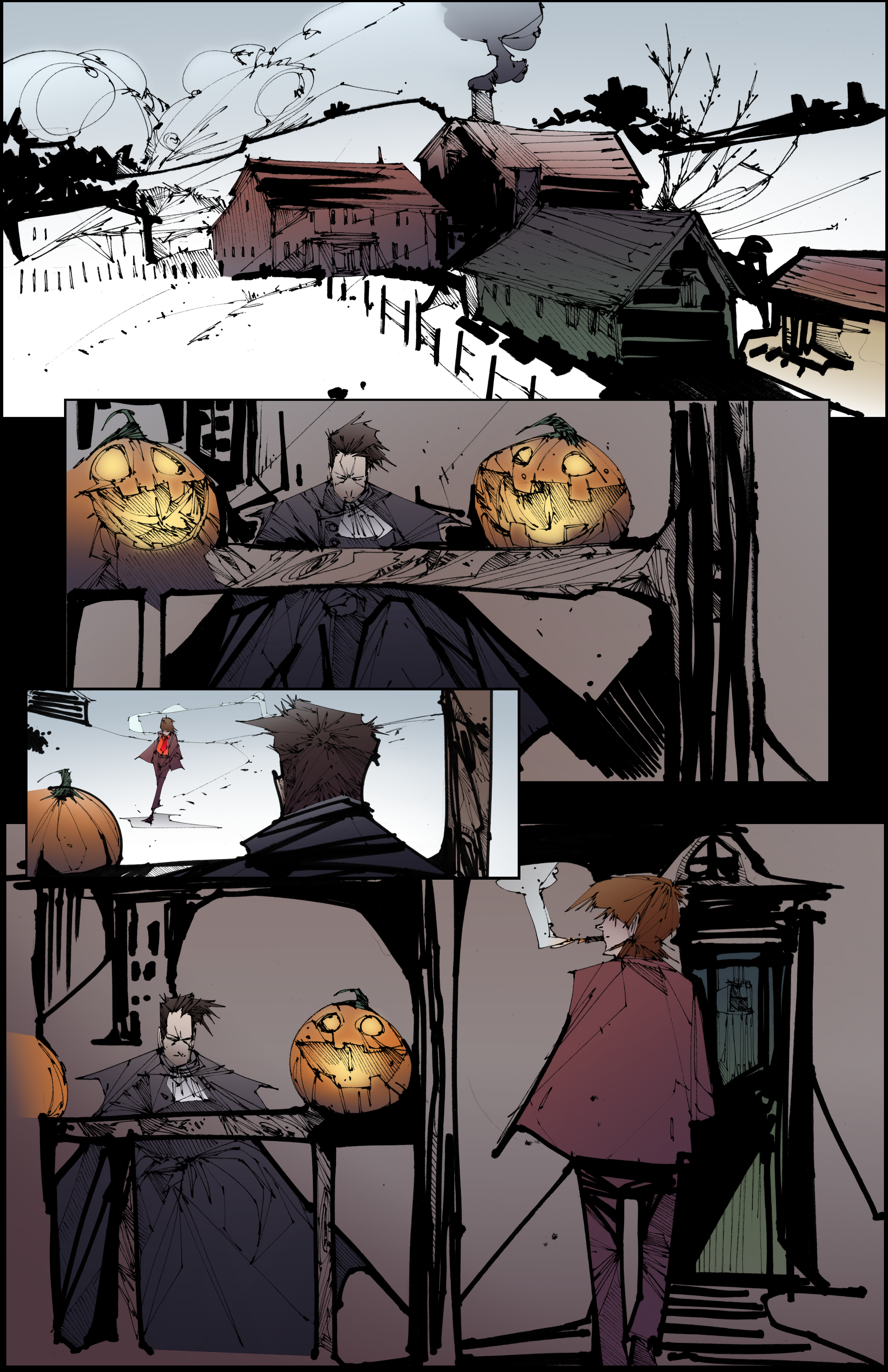 new page for ALL HALLOWS EVE ISSUE #6