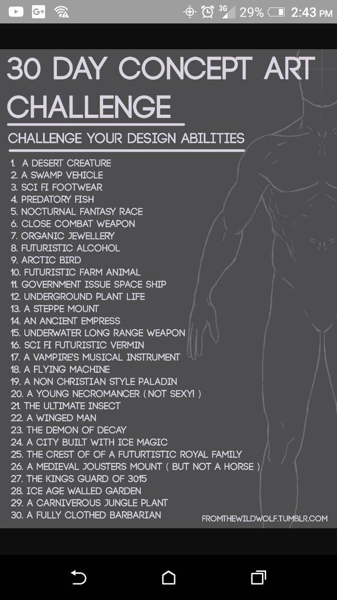 30 day art challenge by SakuraSenpai1234 on DeviantArt