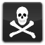 Jolly Roger (Faenza-style Unity Dock) by FametSuri