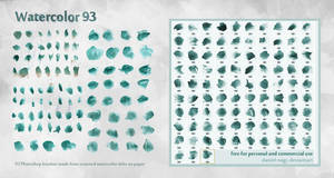 5 canvas textured photoshop brushes by