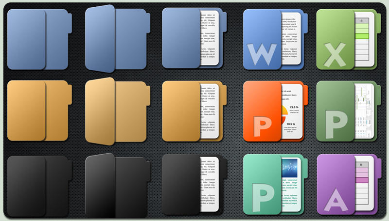 'Faenza like' Folders by c242 on DeviantArt