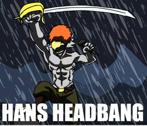 Hans Headbang Animation WIP