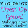 Yugioh GX Dress Up Game