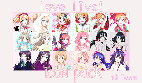 Love live! Icon pack (18)