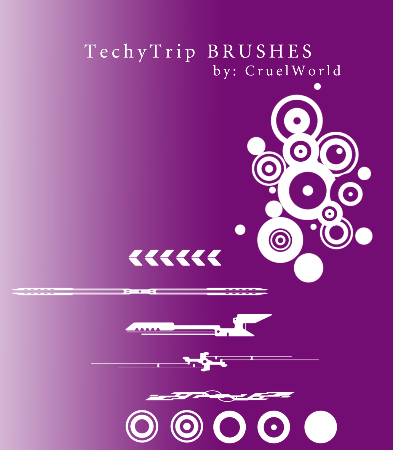 TechyTrip Brushes
