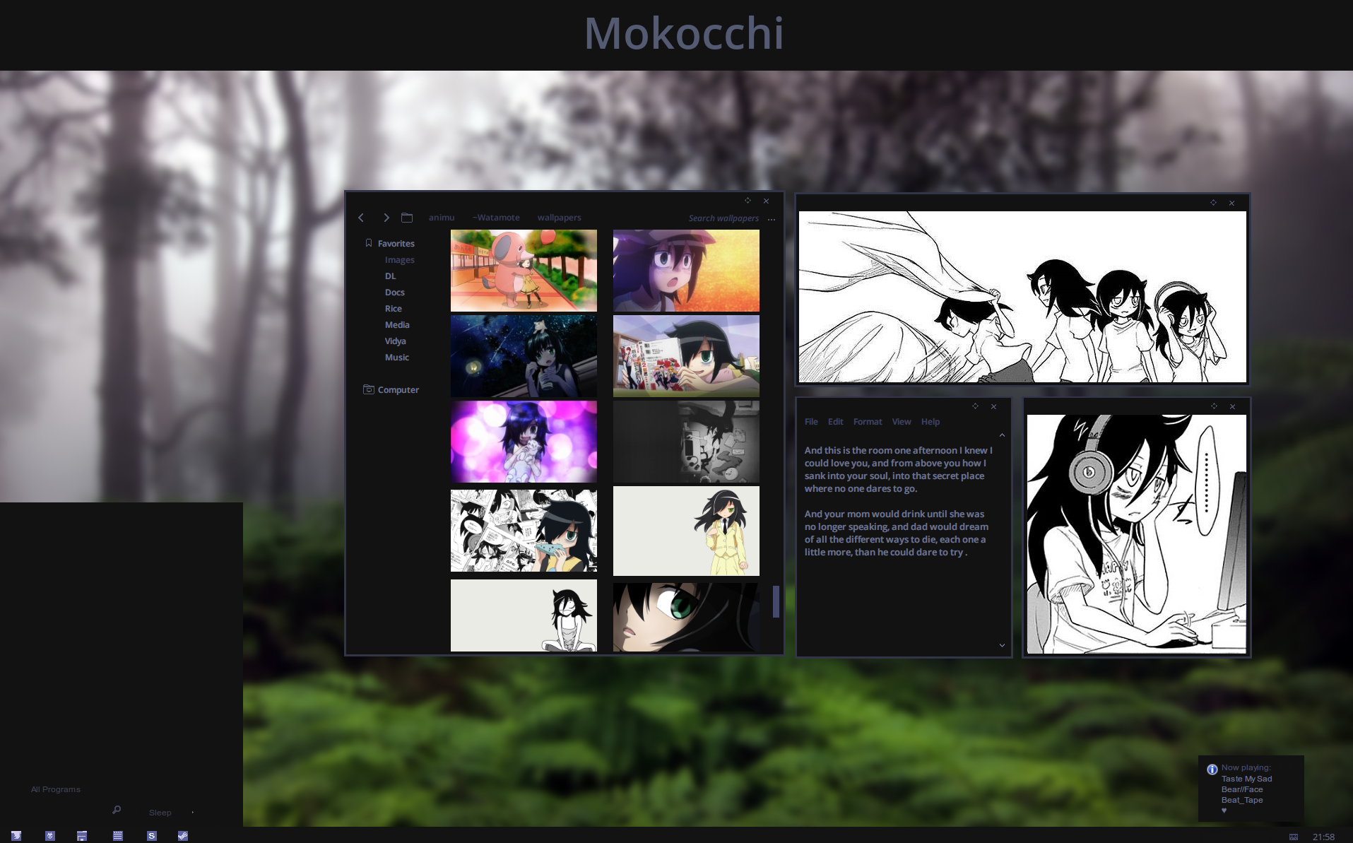 Mokocchi Visual Style.