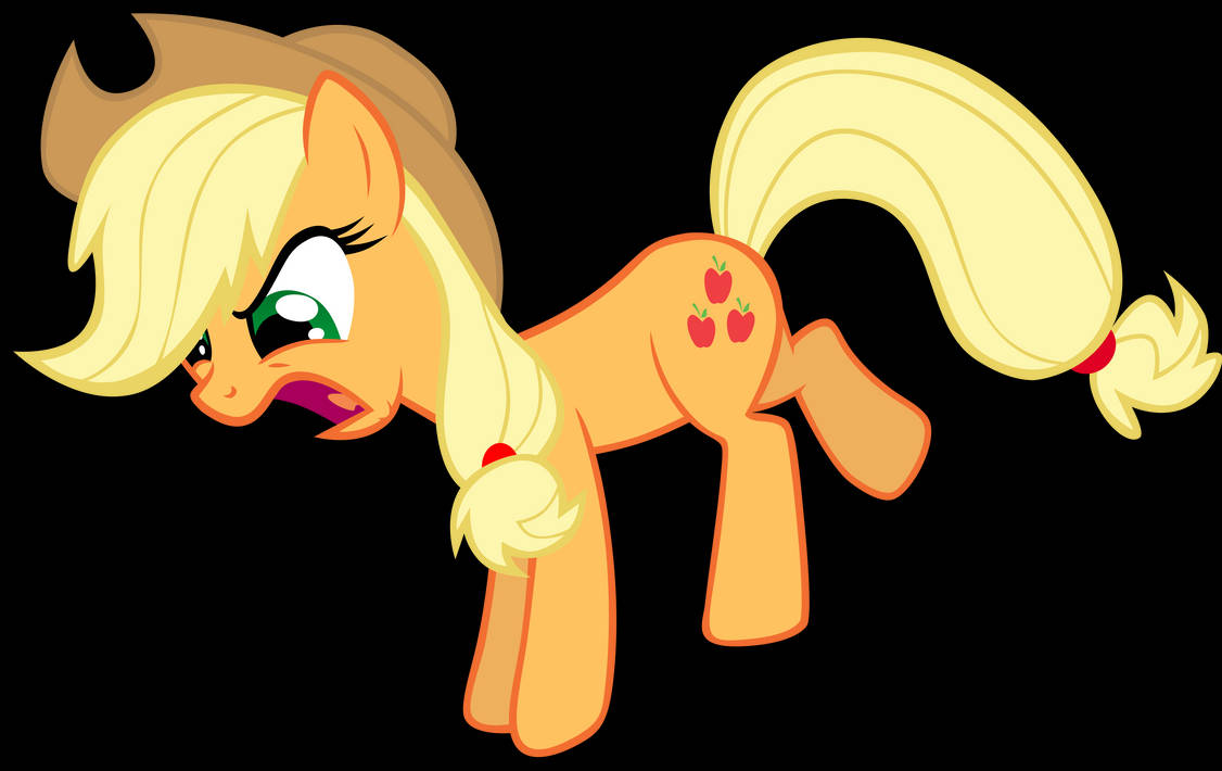 Applejack angry by TheTunderstormBrony on DeviantArt