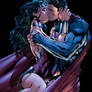 Superman Wonder Woman Kiss Render