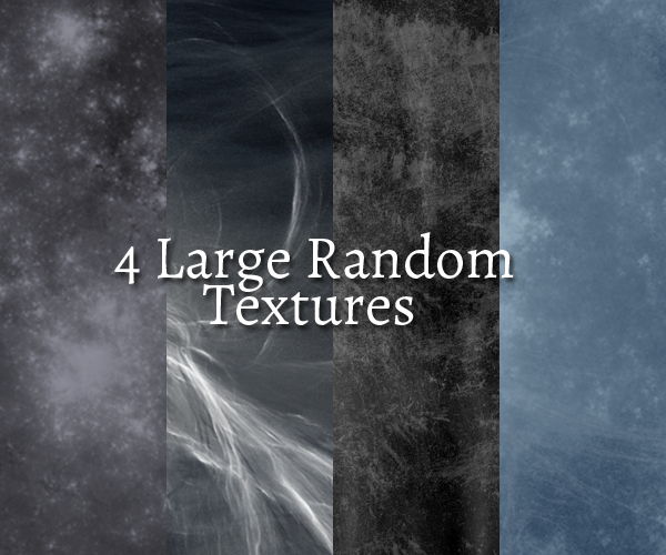 4 Large Random Textures