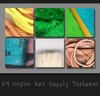 29 100x100 Art Supply Textures