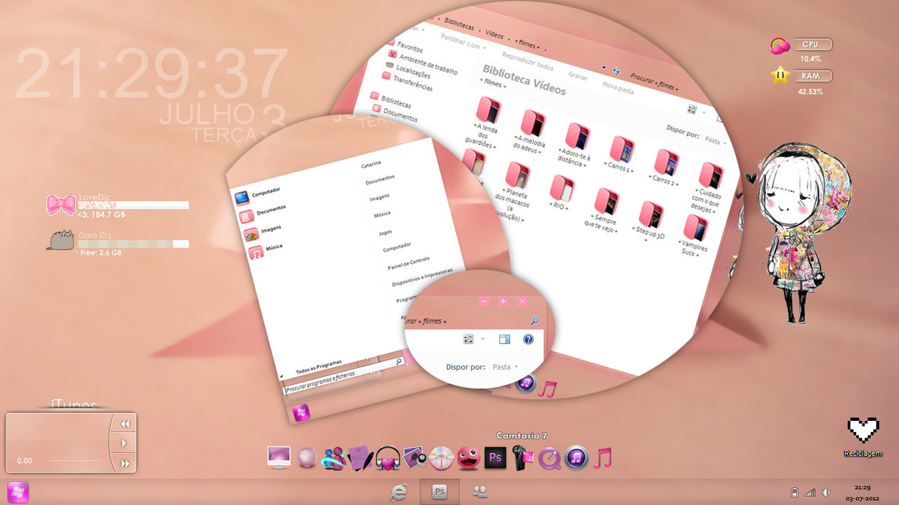 Pastel Theme Windows 7