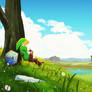 Animation: Summer Afternoon in Ocarina of Time