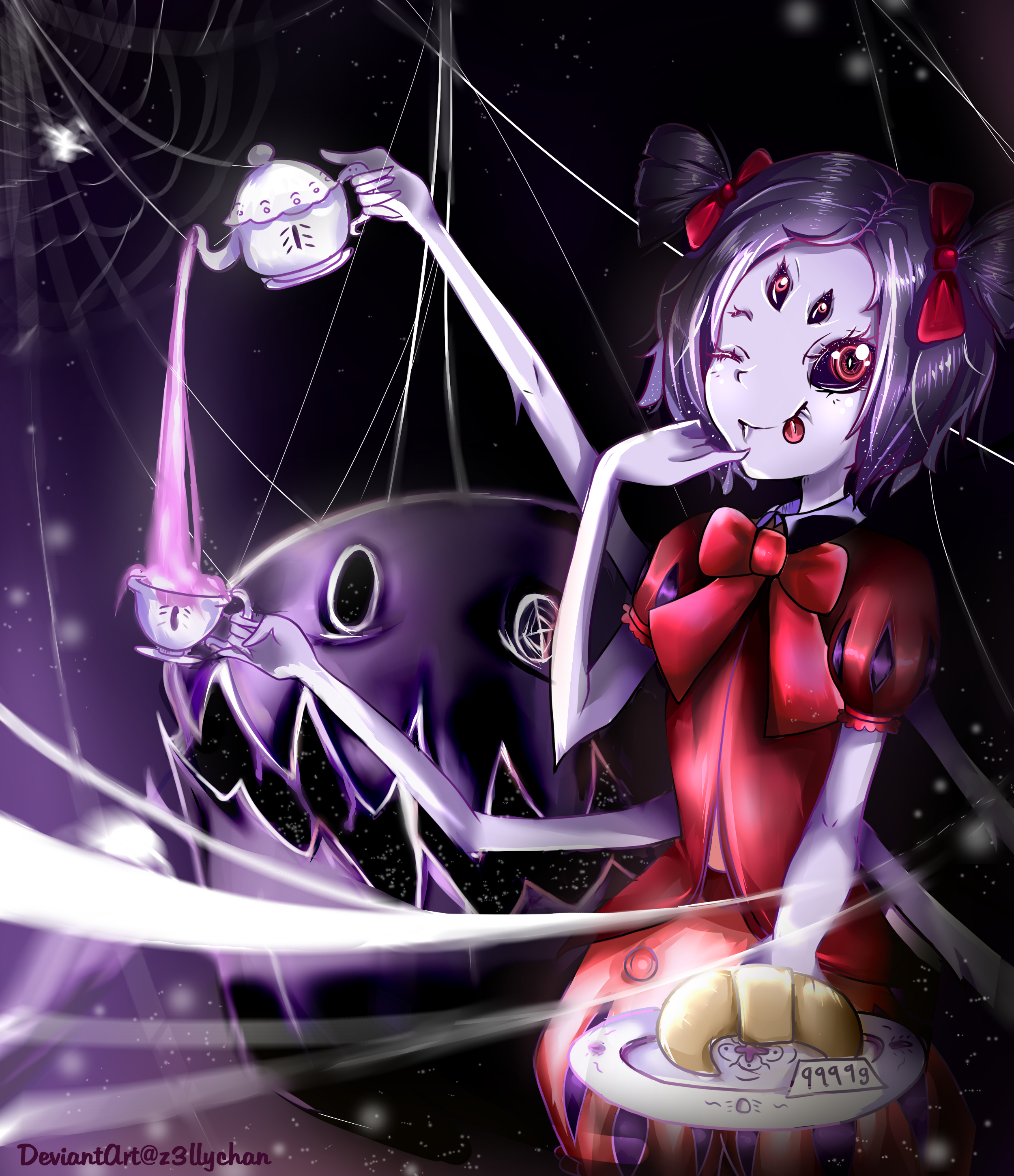 Muffet and Cupcake ~ Undertale ~