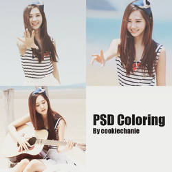 PSD Coloring Yoo Ara
