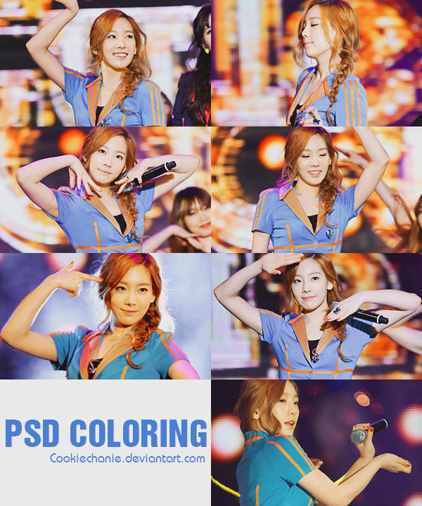 Taeyeon (SNSD) - PSD Coloring - Bycookie by cookiechanie on DeviantArt