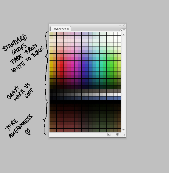 Color Palette for Photoshop