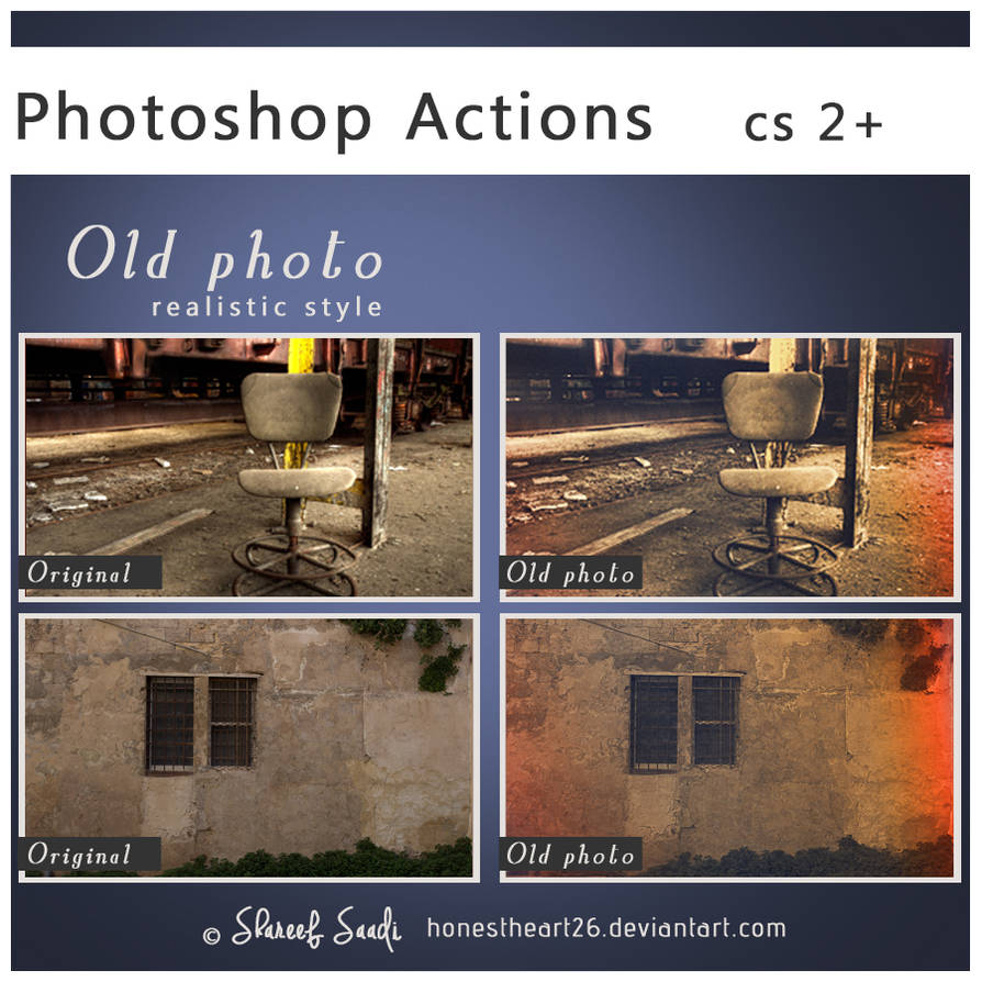 Old Photo ps action by Honestheart26