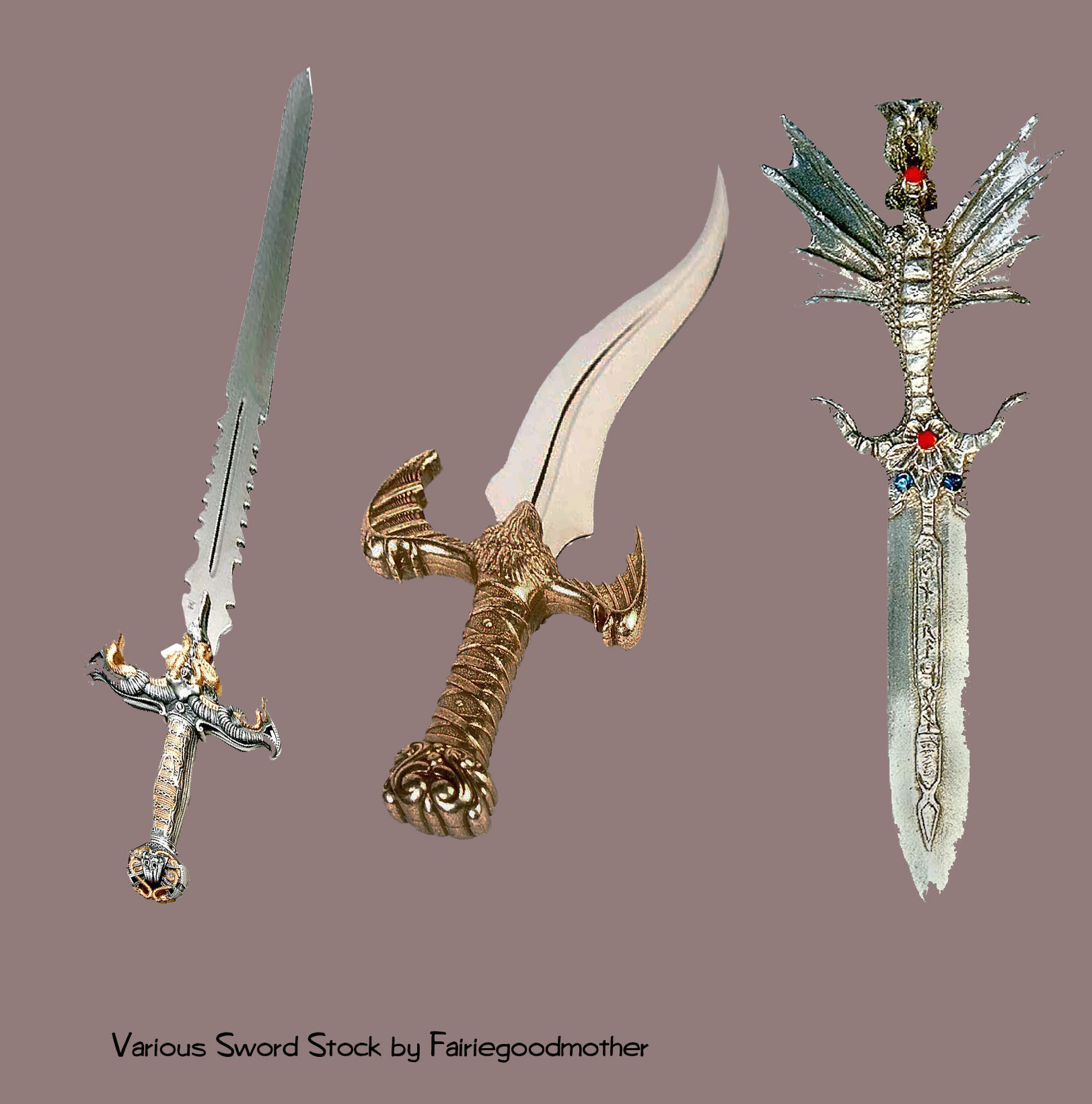 Various Sword pack1 Stock psd