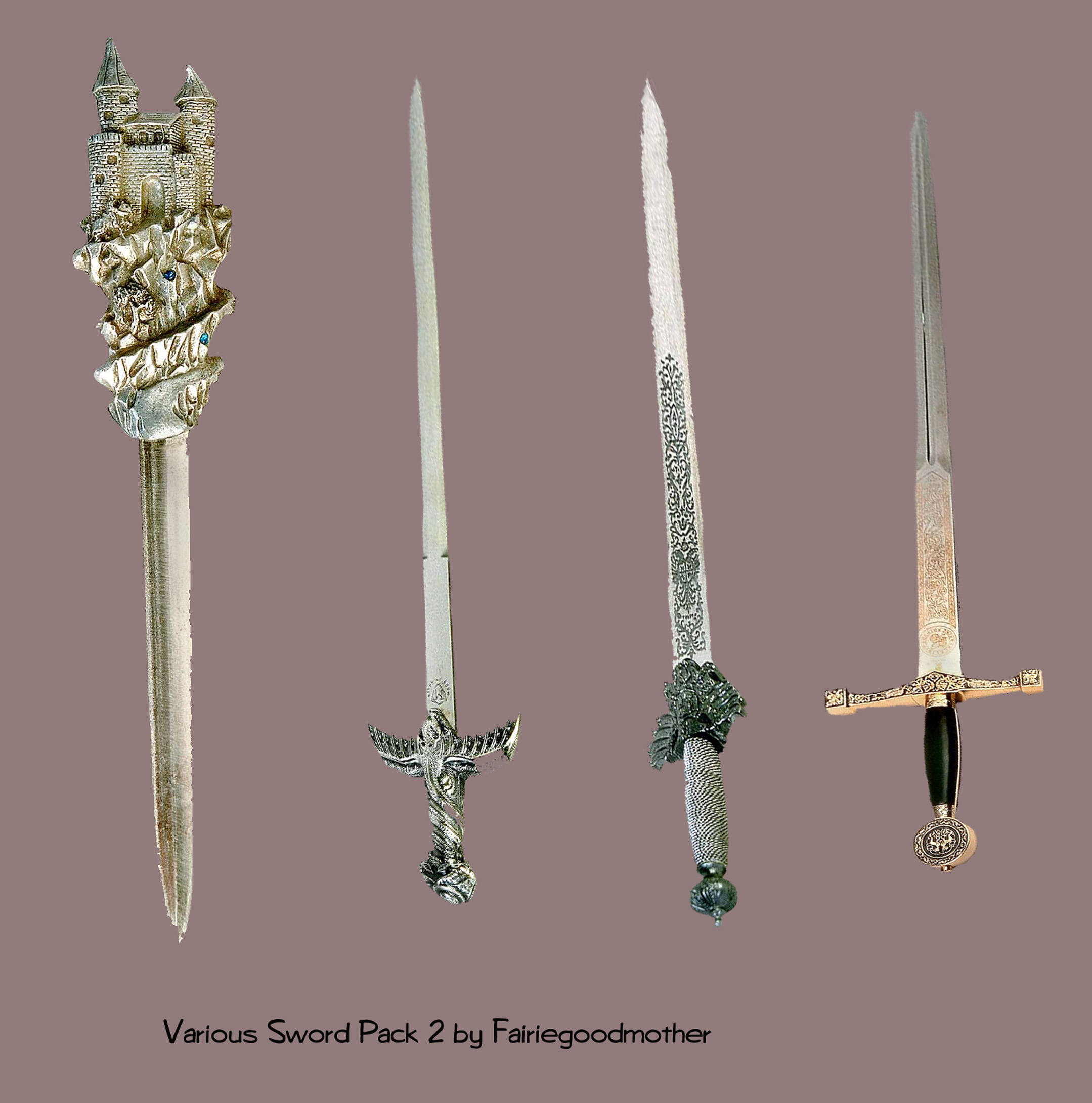 Various Sword pack2 Stock psd