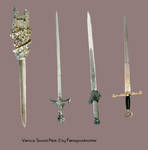 Various Sword pack2 Stock psd