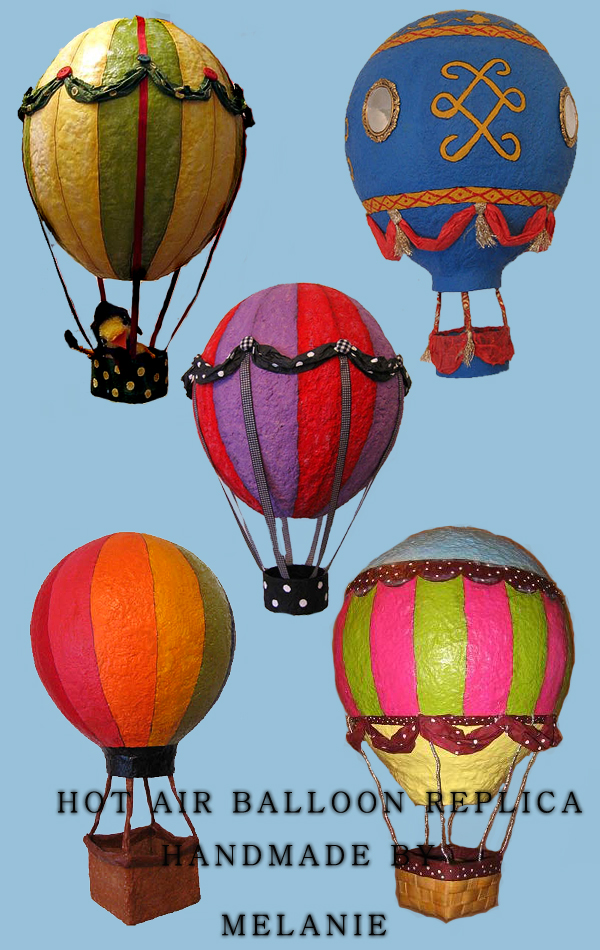 Hot Air Balloons Replica Stock