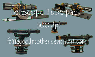 Antique telescope tube 5 pack