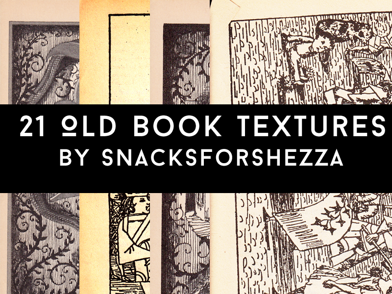 21 Old Book Textures