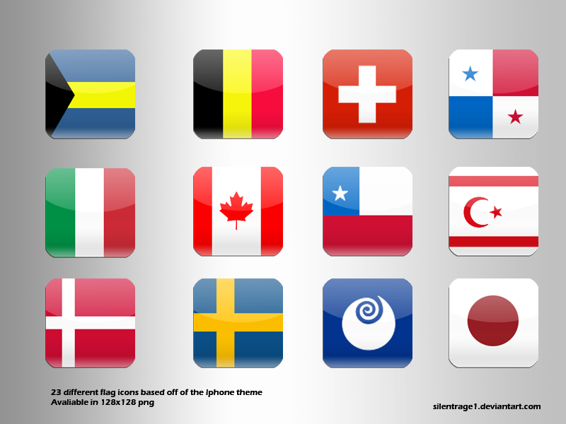 Iphone Flag Icons