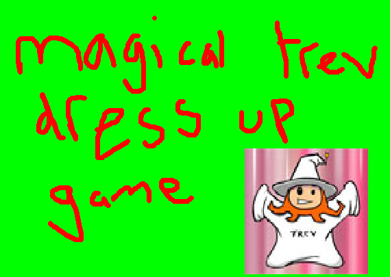 magical trevor dressup game