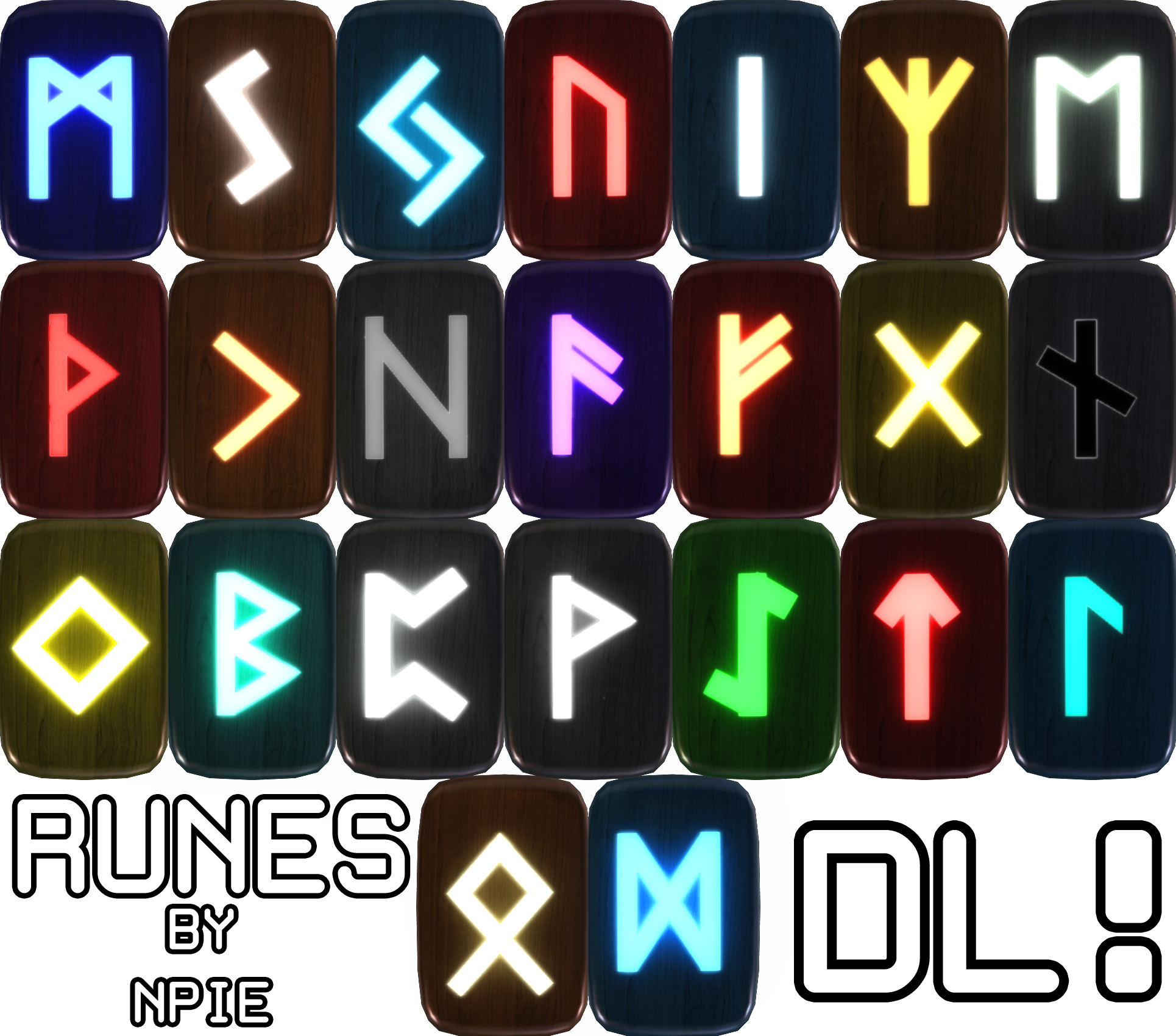 DL! Runes by NPie by NutellaPie on DeviantArt