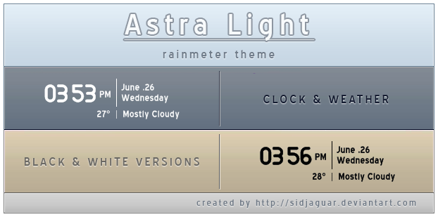 Arista Light Clock n' weather