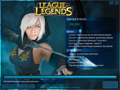 LeagueofLegends Ashe Launcher