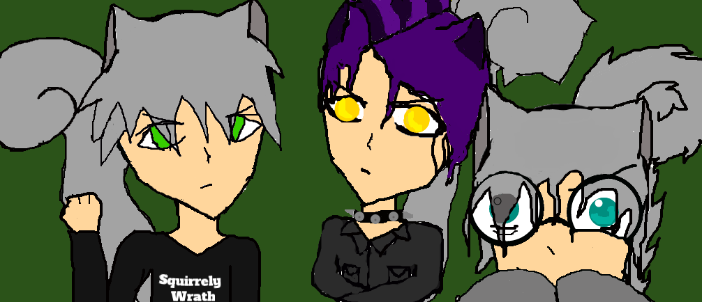 Foamy, Begley, and Pilz-!! (as humans)