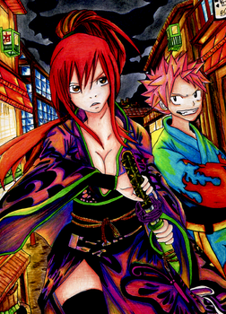 natsu and erza-fairy tail