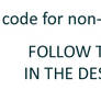 HTML CODE for non-subscribers