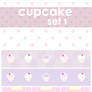 Cupcake Set 1