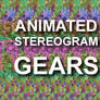 Animated Gears Stereogram
