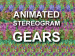 Animated Gears Stereogram by 3Dimka