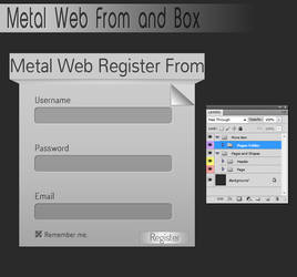 Metal Web Register From