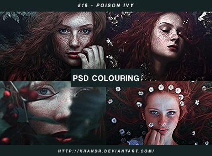 PSD #16 - Poison Ivy by KhanDR on DeviantArt