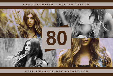 PSD #80 - Molten Yellow by KhanDR on DeviantArt