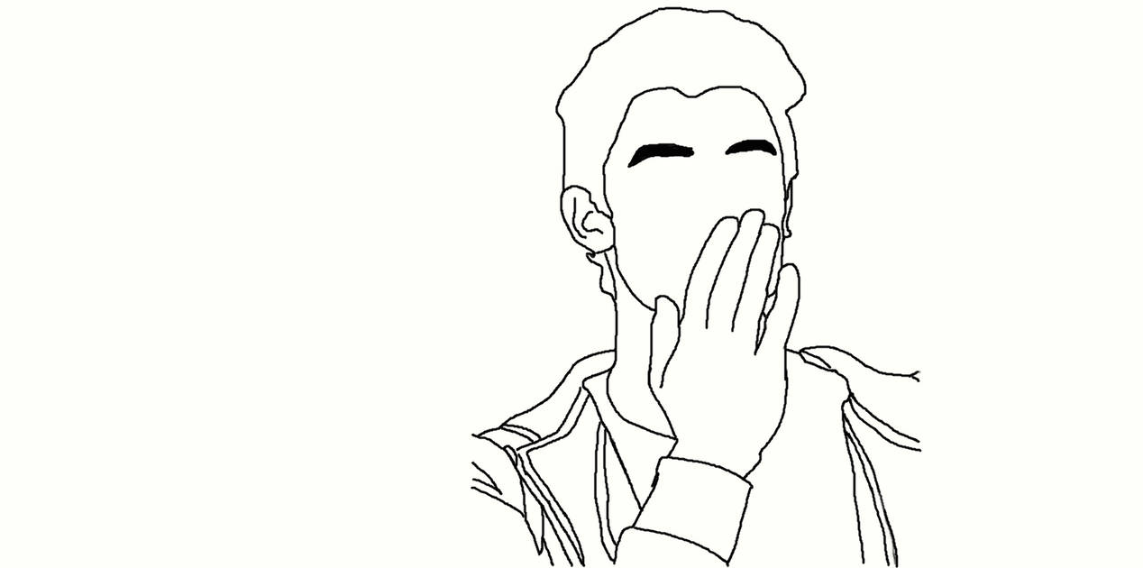 Outline Of Shawn Mendes By Datlilmac00 On Deviantart