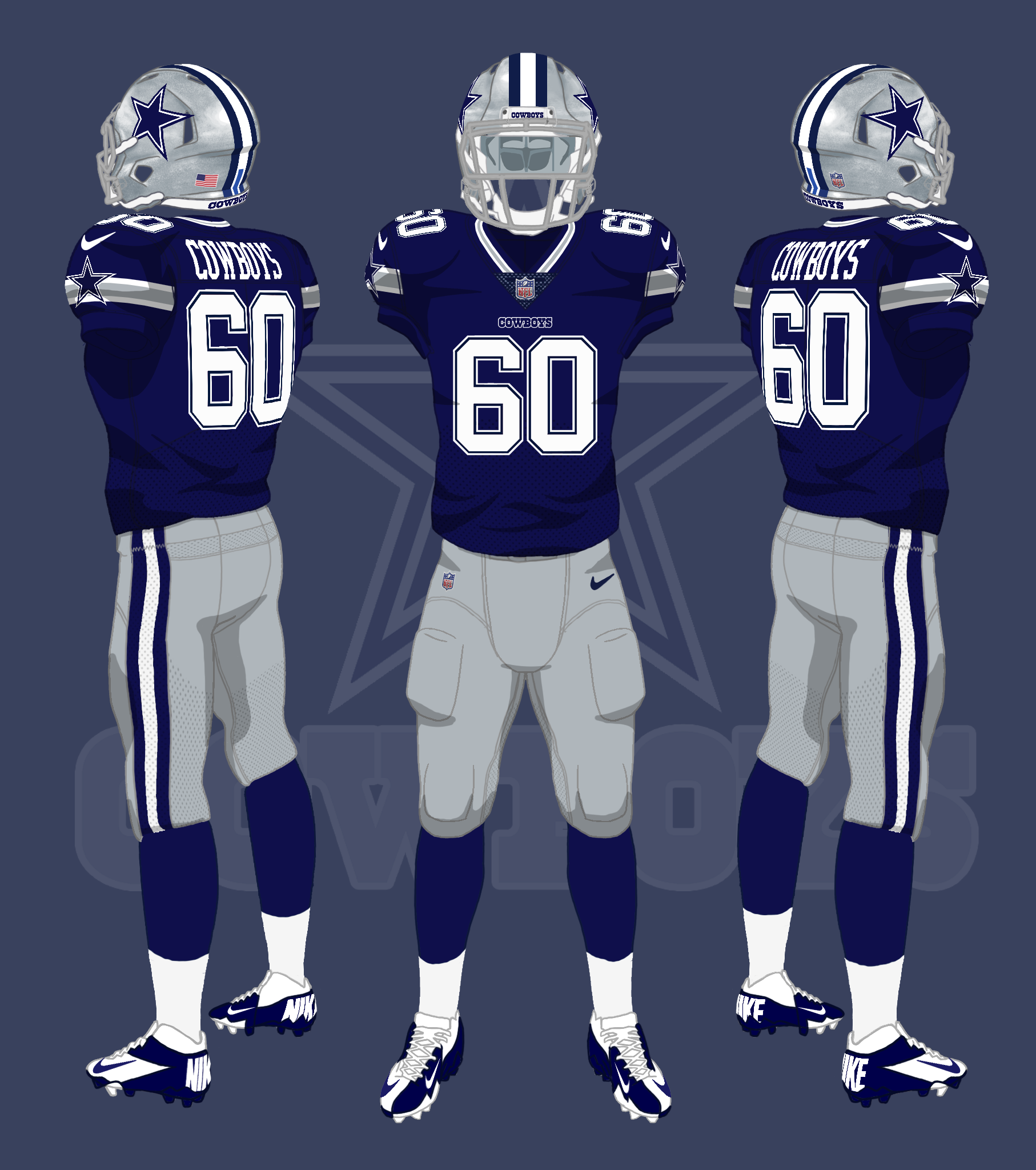 cowboys 2021 uniforms