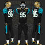 Jacksonville Jaguars 2013 - 2017 uniforms