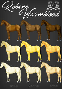 Robins Warmblood Information ~ Colours 2