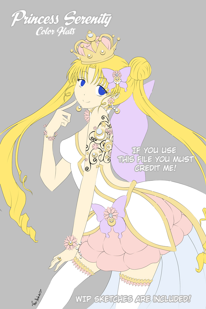 Princess Serenity Flats