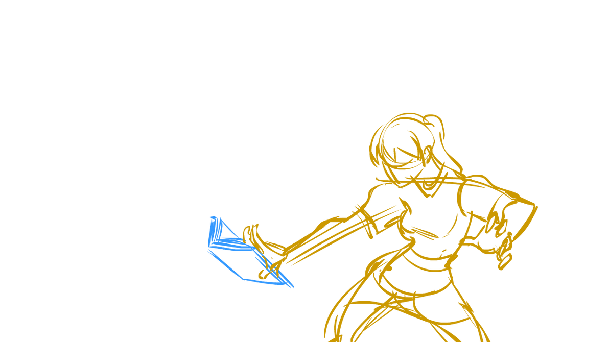 Witch with Spellbook Animation by Gultigargar on DeviantArt